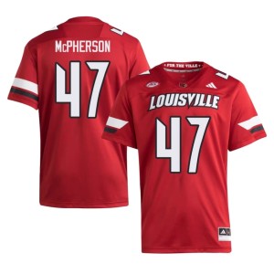 Men 2026 College Football Red Garion McPherson Cardinals #47 Jerseys 916852-320