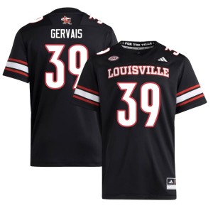 Mens Cardiac Cards Black College Football #39 Game Jordan Gervais Jerseys 863000-497