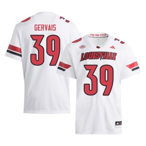 Men The Cards White College Football Jordan Gervais Limited #39 Jersey 114668-544