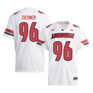 Mens 2026 White College Football Tommy Ziesmer Cardinal Nation #96 Jerseys 486163-898