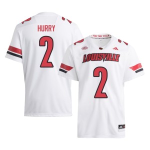 Men's Cardinal Nation Limited TreyShun Hurry White #2 College Football Jerseys 491732-271