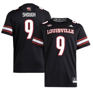 Men's 2026-27 The Cards College Football Black #9 Tyler Shough Jerseys 192234-712