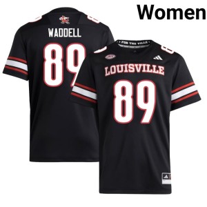 Women #89 College Football Gavin Waddell High School Black Card Nation Jerseys 888806-336