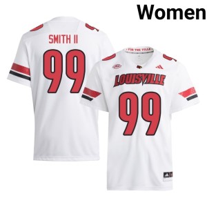 Womens Cards Jerod Smith II Replica College Football White #99 Jerseys 280313-983