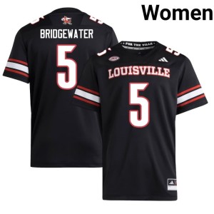 Womens Player Cards College Football Teddy Bridgewater #5 Black Jerseys 337690-146