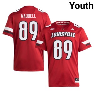 Youth Red College Football Cardiac Cards #89 2026-27 Gavin Waddell Jersey 729041-623